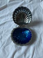Vintage boterschelp / sieradendoosje Sint-jakobsschelpvorm, Ophalen, Glas, Overige stijlen, Schaal of Schalen