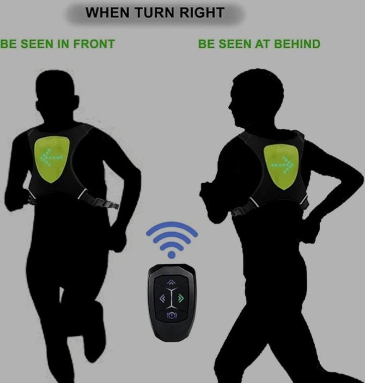 Reflectie hardloop vest (gratis verzending), Sport en Fitness, Loopsport en Atletiek, Nieuw, Kleding, Hardlopen, Overige merken