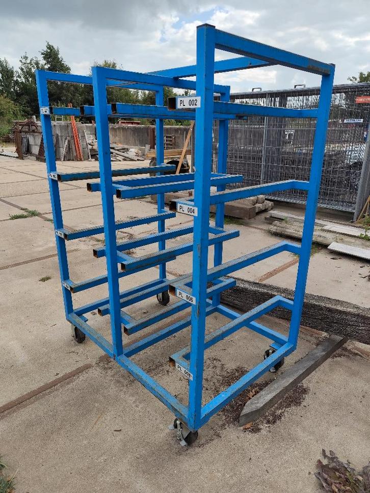 Gereedschapskar, verrijdbare stelling, toestellen kar, Doe-het-zelf en Verbouw, Gereedschapskisten, Gebruikt, Ophalen