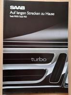 Saab 9000 / 900, brochure uit 1988, Verzenden, Zo goed als nieuw, Overige merken