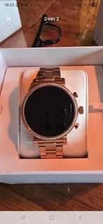 Michael kors smart watch, Sieraden, Tassen en Uiterlijk, Smartwatches, Ophalen of Verzenden, Roze, Android, Michael kors smartwatch