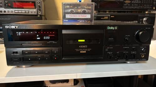 Sony TC-K808Es Cassettedeck Z.G.S / Z.G.A.N 3Head, Audio, Tv en Foto, Cassettedecks, Enkel, Sony, Tiptoetsen, Tape counter, Ophalen of Verzenden