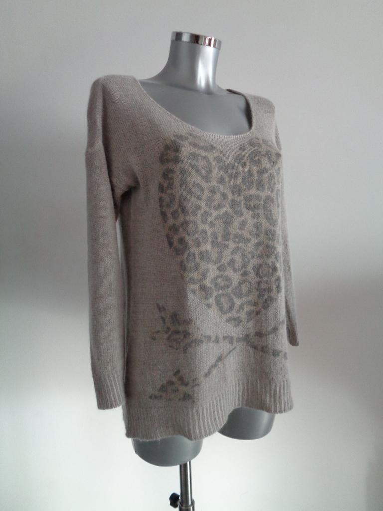La Fee Maraboutee trui maat small wol en angora, La Fee Maraboutee, Verzenden, Zo goed als nieuw, Maat 36 (S)
