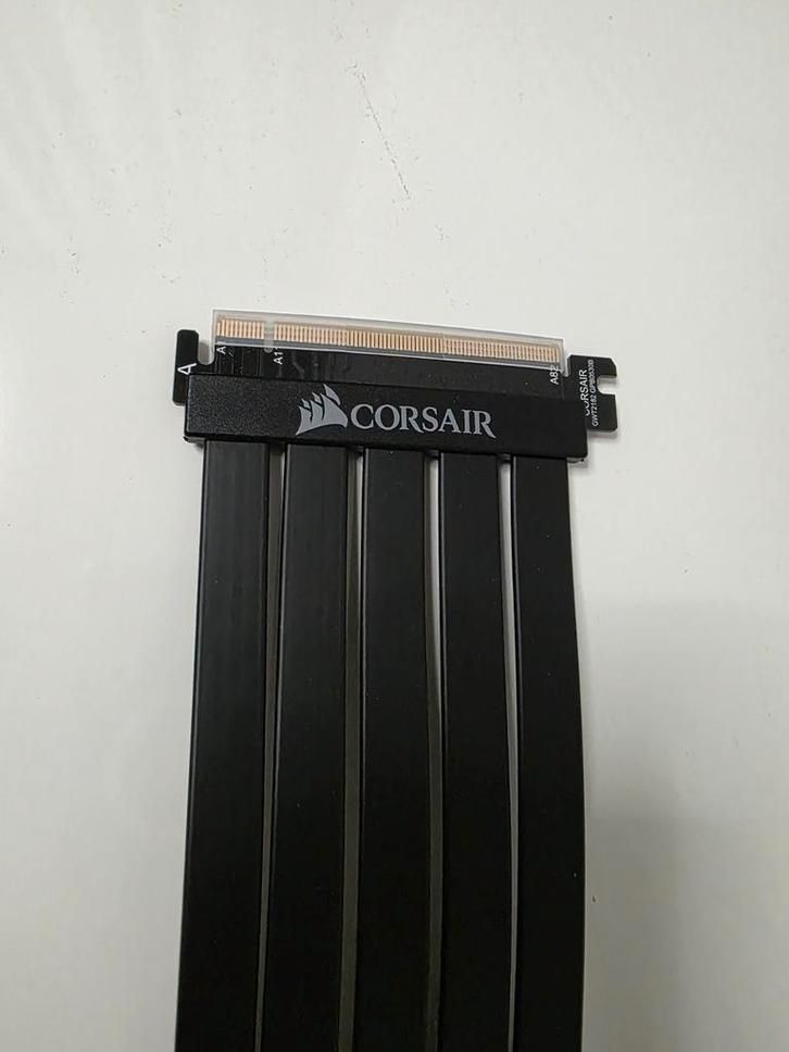 Corsair Premium PCIe 3.0 x16 Extension Cable 300mm, Computers en Software, Videokaarten, Zo goed als nieuw, Ophalen