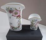 Hutschenreuther vintage porseleinen vaas en kandelaar, Antiek en Kunst, Ophalen of Verzenden