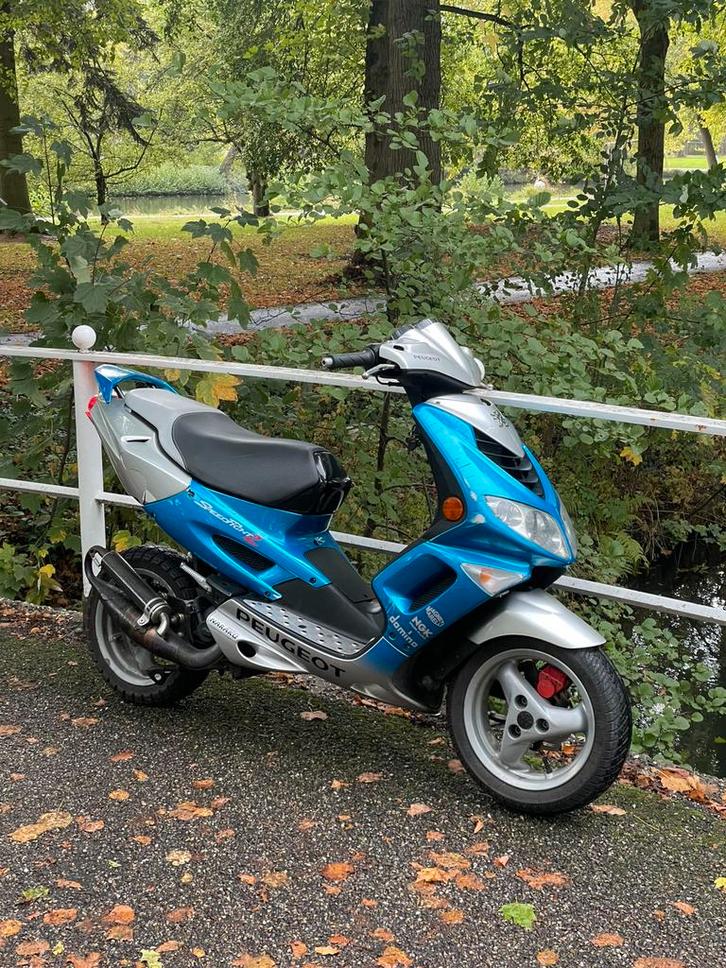 Peugeot speedfight 2 lc 2008, Fietsen en Brommers, Scooters | Peugeot, Gebruikt, Speedfight, Maximaal 45 km/u, Tweetakt, Ophalen
