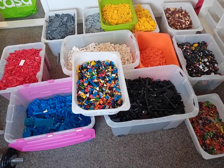 Mega partij lego, Kinderen en Baby's, Speelgoed | Duplo en Lego, Gebruikt, Lego, Losse stenen, Ophalen