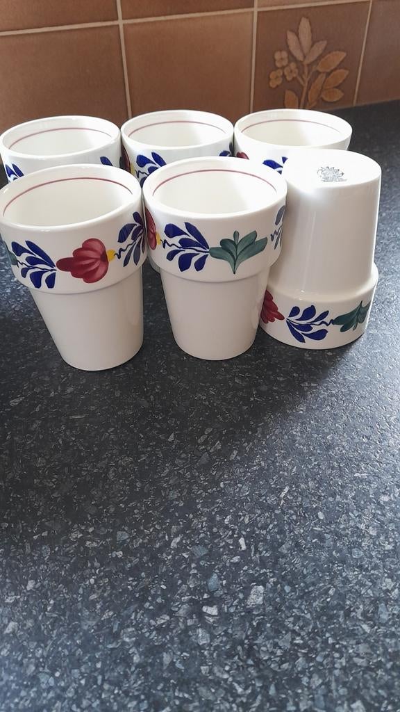 Boerenbont Boch bekers + Royal Sphinx schalen, Ophalen, Nieuw