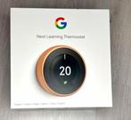 Google Nest Thermostaat Koper, Doe-het-zelf en Verbouw, Thermostaten, Ophalen of Verzenden, Slimme thermostaat, Zo goed als nieuw