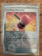 Crushing Hammer Reverse Holo 168/198 | Scarlet & Violet, Ophalen of Verzenden, Zo goed als nieuw