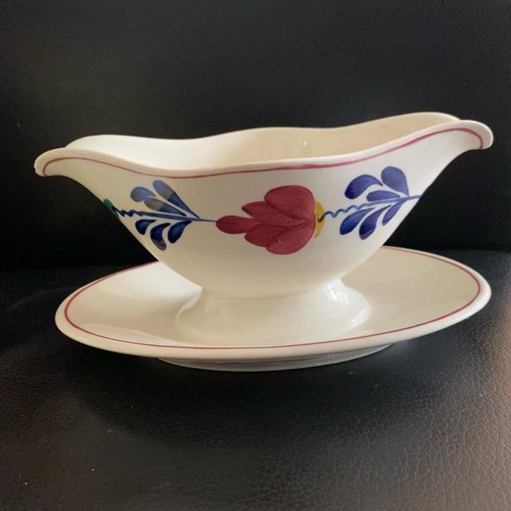 Boerenbont Boch sauskom, Huis en Inrichting, Keuken | Servies, Zo goed als nieuw, Kom(men), Boerenbont, Aardewerk, Ophalen of Verzenden