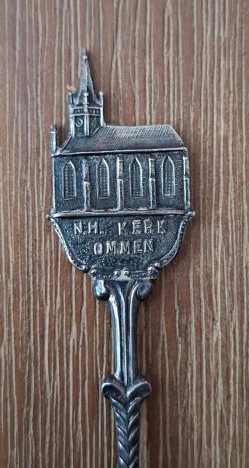Oud verzilverd lepeltje N.H. kerk Ommen beschikbaar voor biedingen