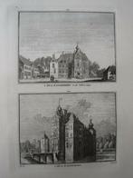 219-220 / Vaassen huis Kannenberg   Kopergravure 1792, Antiek en Kunst, Ophalen of Verzenden