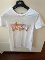 Wit Levi's T-shirt Maat S, Wit, Ophalen of Verzenden, Zo goed als nieuw, Korte mouw