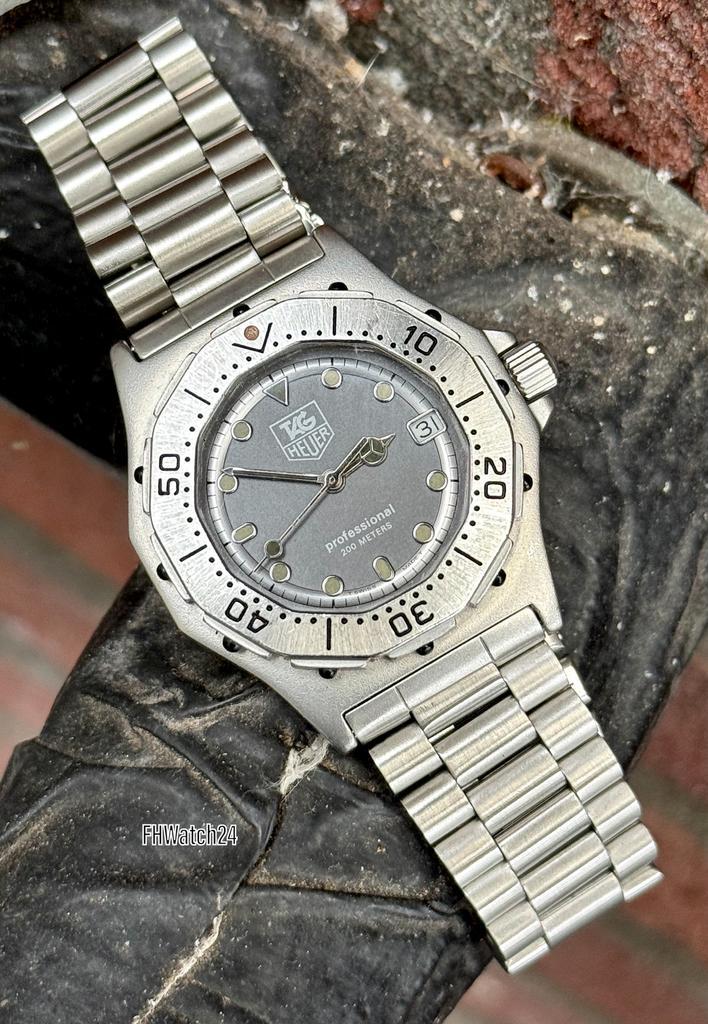 TAG Heuer Professional 3000 932.213. Met doosje., Sieraden, Tassen en Uiterlijk, Horloges | Heren, Gebruikt, Polshorloge, TAG Heuer