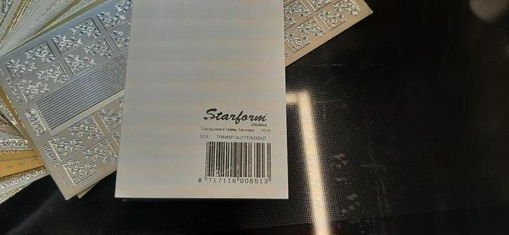 Starform stickervellen, Hobby en Vrije tijd, Stickers en Plaatjes, Nieuw, Meerdere stickers, Ophalen