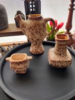 Vintage fatlava fat lava Marius van Woerden vazen set, Verzamelen, Retro, Ophalen, Huis en Inrichting