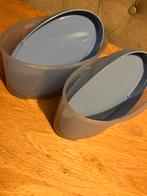 Z.g.a.n/Tupperware voorraad bakken /opbergen lichtblauw, Ophalen of Verzenden, Zo goed als nieuw, Blauw, Bak of Kom