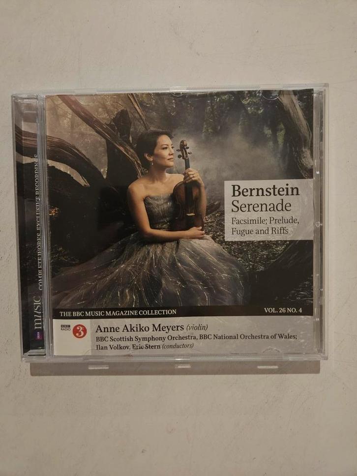 Bernstein: Serenade – Anne Akiko Meyers & BBC Orchestras (Ex, Cd's en Dvd's, Cd's | Klassiek, Zo goed als nieuw, Romantiek, Ophalen of Verzenden