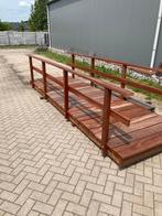 hardhouten brug  vijverbrug slootbrug, Tuin en Terras, Ophalen, Nieuw