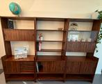 Poul Cadovius KLM 3 kasten vintage, Ophalen, 250 tot 300 cm, Gebruikt, Met deur(en)