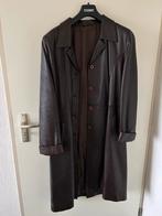 Leren dames jas donker bruin, Ophalen, Zo goed als nieuw, Maat 38/40 (M), Bruin