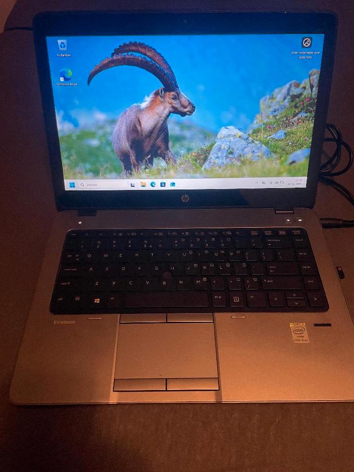 HP 14 inch laptop, Computers en Software, Windows Laptops, Refurbished, 14 inch, SSD, Minder dan 2 Ghz, 8 GB, Qwerty, Met touchscreen