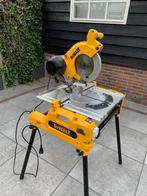 DeWALT_DW743N met GARANTIE /Tafelzaag/Afkortzaag/Verstekzaag, Ophalen, Zo goed als nieuw, DeWALT, Afkortzaag