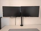 BenQ dual monitor setup met arm, Computers en Software, Monitoren, Ophalen of Verzenden, Zo goed als nieuw