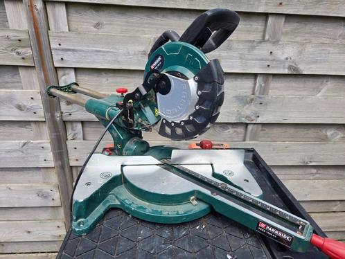 afkort- en verstekzaag parkside, Doe-het-zelf en Verbouw, Gereedschap | Zaagmachines, Gebruikt, Afkortzaag, 1200 watt of meer