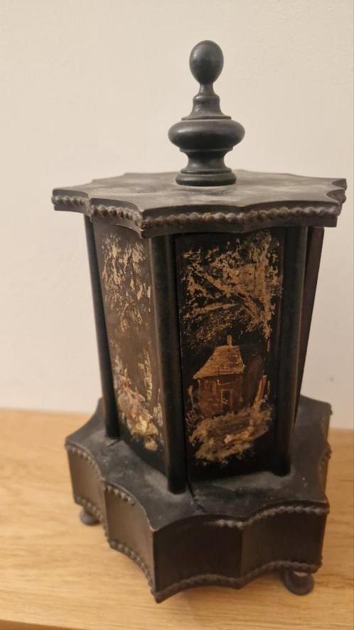 Antieke Napoleon Sigaar Humidor, Antiek en Kunst, Antiek | Woonaccessoires, Ophalen of Verzenden