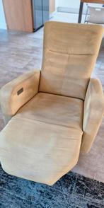 Sta-op Fauteuil oker geel, Huis en Inrichting, Fauteuils, Ophalen, Gebruikt, 50 tot 75 cm