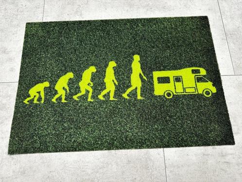 Deurmat Homo Sapiens Camper - NIEUW - C1238, Caravans en Kamperen, Kampeeraccessoires, Nieuw, Ophalen