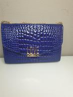 Donkerblauw pu leren tas, Ophalen of Verzenden, Nieuw, Blauw, Schoudertasje