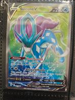 Pokemon Suicune V 173/203 Evolving Skies, Ophalen of Verzenden, Zo goed als nieuw, Losse kaart, Foil
