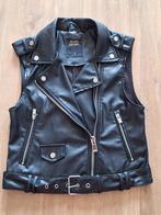 biker gilet/bodywarmer Seven Sisters zwart imitatieleer mt.S, Kleding | Dames, Bodywarmers, Seven Sisters, Zwart, Nieuw, Ophalen of Verzenden