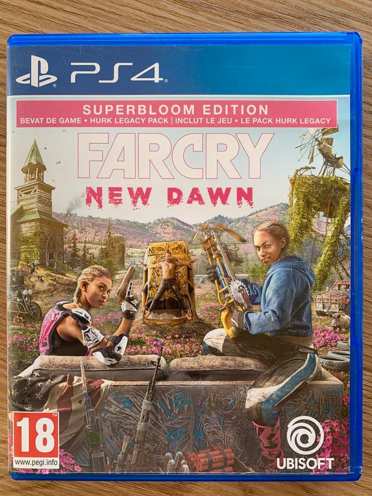 Te koop - FARCRY New Dawn, superbloom edition - PlayStation4, Spelcomputers en Games, Games | Sony PlayStation 4, Zo goed als nieuw