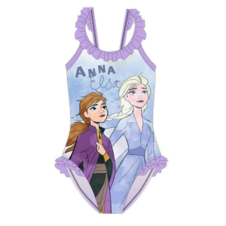 Disney Frozen Badpak Anna en Elsa -Mt 98/104-110/116-122/128, Kinderen en Baby's, Kinderkleding | Kinder-zwemkleding, Nieuw, Badpak