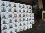 41 verschillende historische zeilschepen 15.5x15.5cm, Huis en Inrichting, Ophalen, Zo goed als nieuw