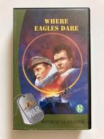 WHERE EAGLES DARE (VHS), Cd's en Dvd's, Alle leeftijden, Ophalen of Verzenden, Zo goed als nieuw