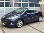 Peugeot 207 CC 1.6 VTi Allure,Leer,Clima,Cruise,PDC,17 inch,, Voorwielaandrijving, Zwart, 4 cilinders, Cabriolet