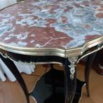 zwart gepolitoerd Napoleon 3 tafeltje, Antiek en Kunst, Antiek | Meubels | Tafels, Ophalen