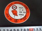 sticker helmond verkeersbrigade helpt u ze / vertax taxi, Ophalen, Zo goed als nieuw