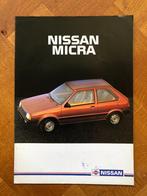 Nissan Micra folder, Verzenden, Zo goed als nieuw, Nissan, Nissan