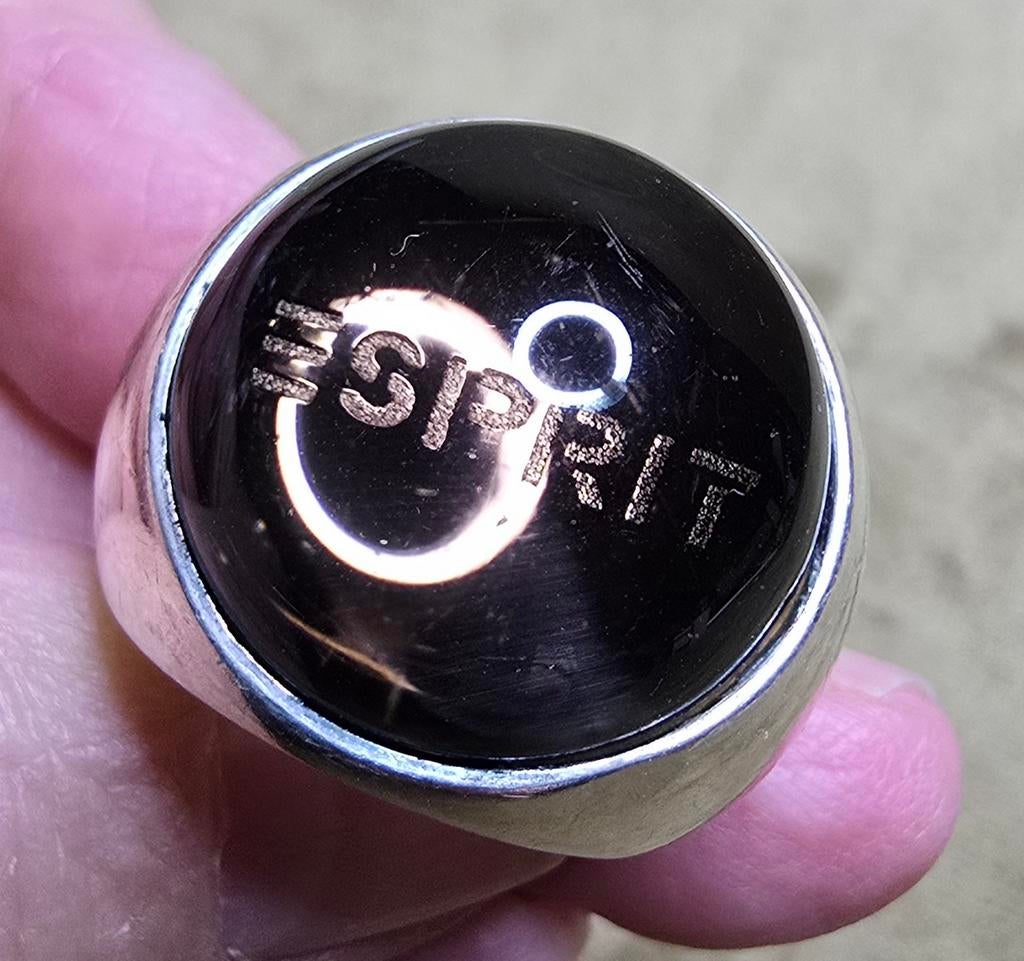 Stoere stevige zilveren ring Esprit, Ophalen of Verzenden, 17 tot 18, Dame, Zilver