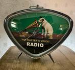 Antieke wekker of tafelklok van His Master Voice jaren 60, Ophalen of Verzenden, Zo goed als nieuw