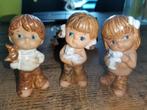 Porseleinen  3 poppen, Verzamelen, Poppen, Ophalen of Verzenden, Pop