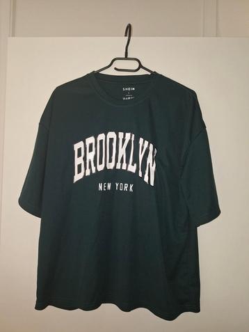 Groen shirt Shein maat L beschikbaar voor biedingen