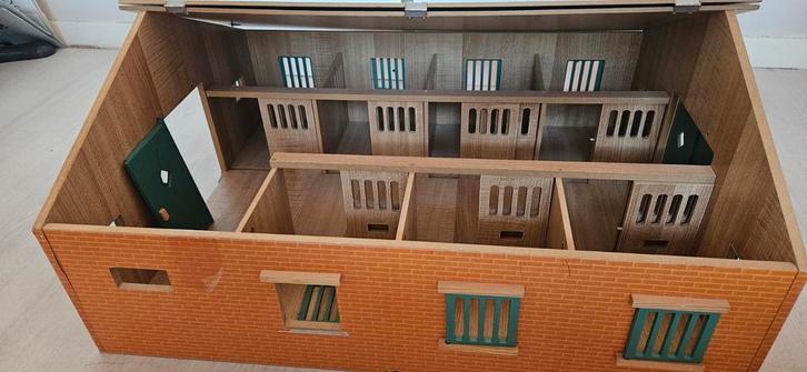 Grote Schleich stal, Kinderen en Baby's, Speelgoed | Poppenhuizen, Gebruikt, Toebehoren, Ophalen