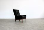 vintage fauteuil | easy chair | jaren 60 | Kai Lyngfeldt, Huis en Inrichting, Fauteuils, Gebruikt, ., Minder dan 75 cm, Hout